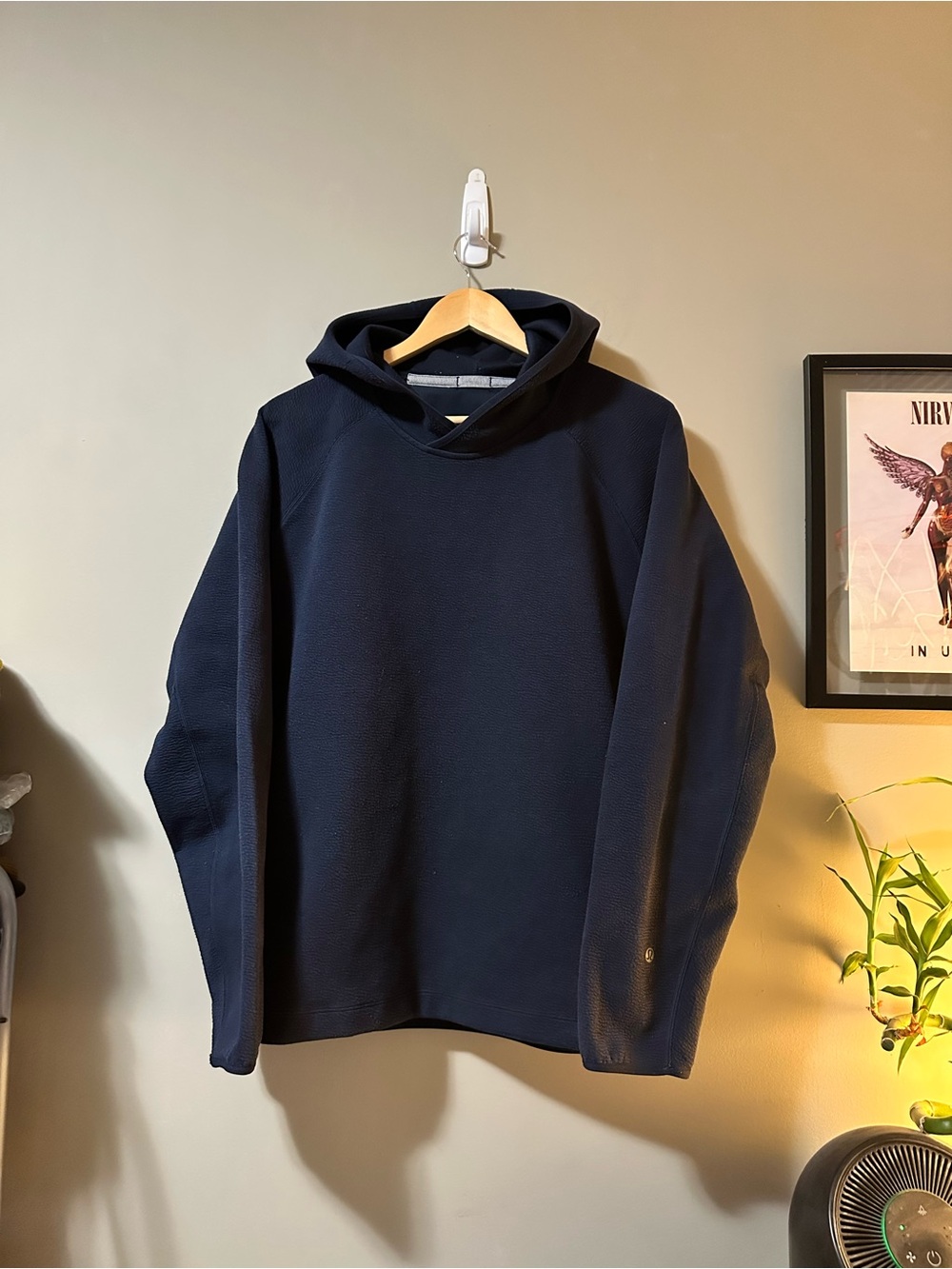 lululemon athletica Men's Dark Navy Hooded Pullover